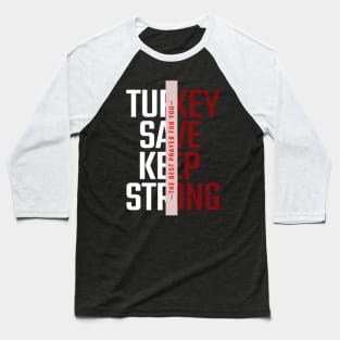 strong earthquake Baseball T-Shirt